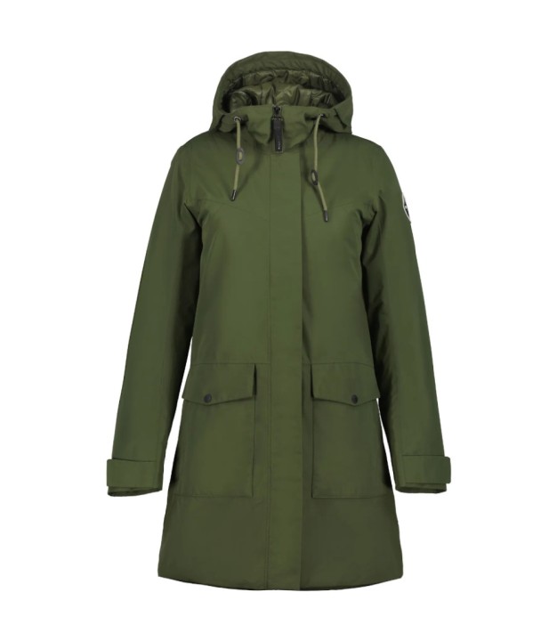 Icepeak Alpena Women's Parka, Dark Green