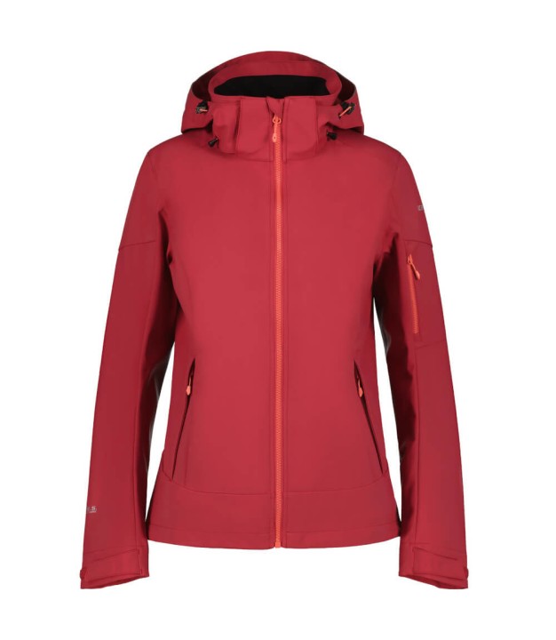 Icepeak Bathgate Women's Softshell Jacket, Cranberry