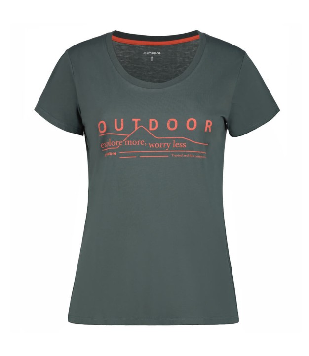 Icepeak Belcher Women's T-Shirt, Dark Olive