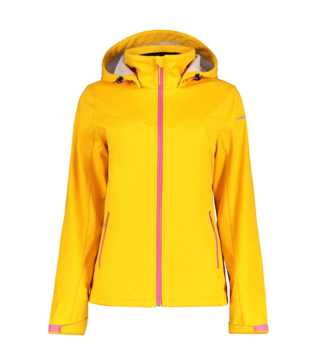 Icepeak Boise Women's Softshell Jacket, Yellow