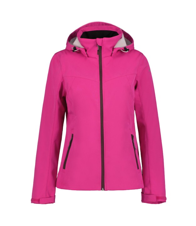 Icepeak Brenham Women's Softshell Jacket, Raspberry