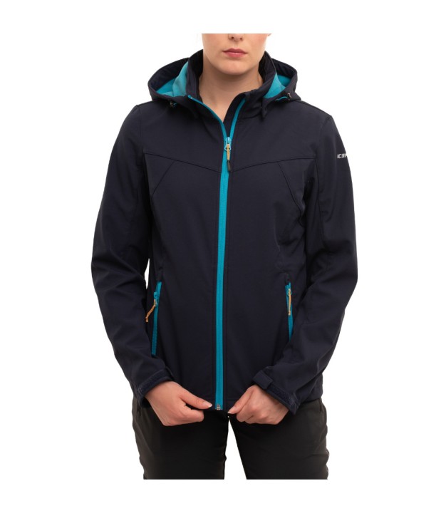 Icepeak Brenham Women's, Turquoise | Sieviešu Softshell Jaka