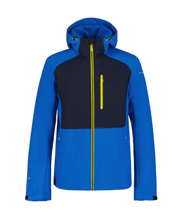 Icepeak Buxton Men's Softshell Jacket, Blue