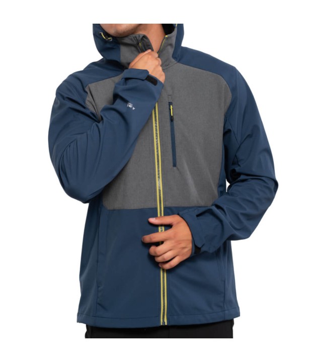 Icepeak Buxton Men's Softshell Jacket, Dark Blue