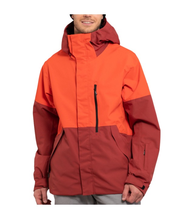 Icepeak Casco Men's Ski Jacket, Burned Orange