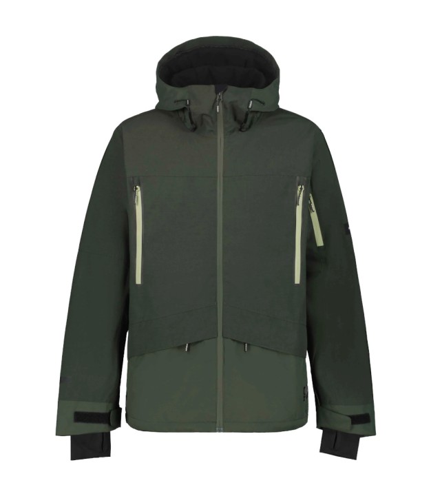 Icepeak Castres Men's Ski Jacket, Dark Green