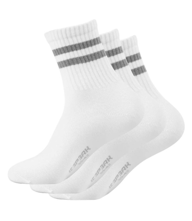 Icepeak Iowa Socks. 3-Pack, White