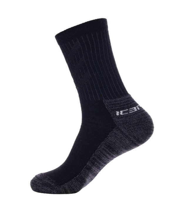 Icepeak Ispheming Unisex Merino Socks, Black