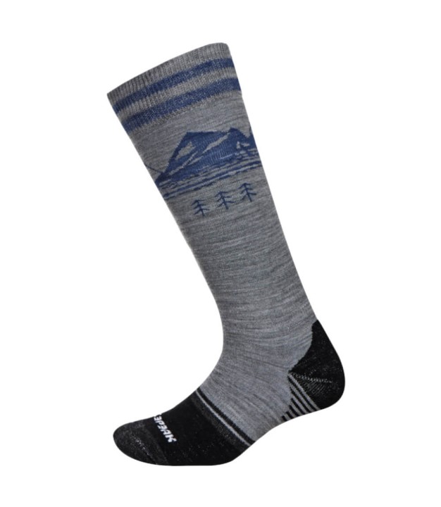 Icepeak Itzehoe Unisex Ski Socks, Light Grey