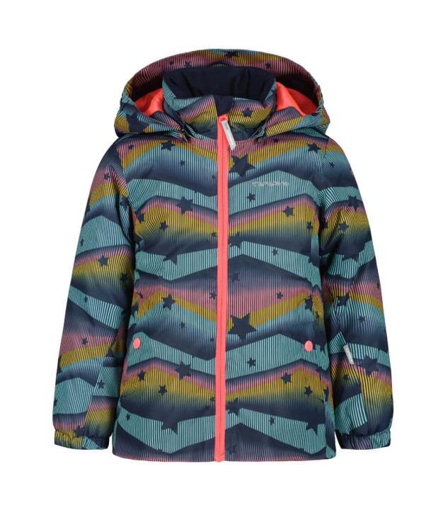 Icepeak Japeri Kids Jacket, Blue/Yellow/Orange