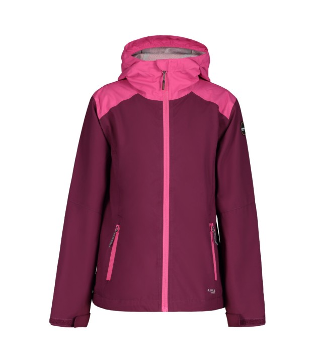 Icepeak Kangley Jr Girls Jacket, Burgundy