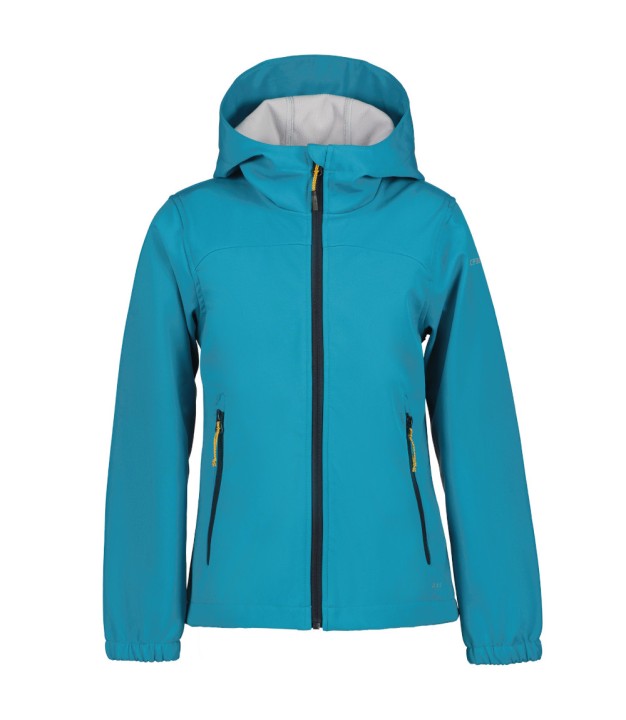 Icepeak Kobryn Jr Girls Softshell Jacket, Turqoise