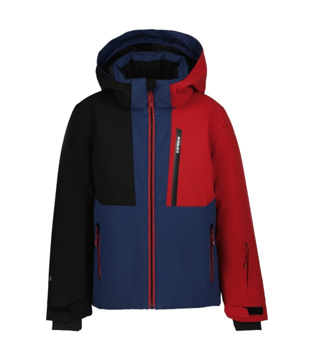 Icepeak Ladd Jr Boys Jacket, Blue/Red/Black