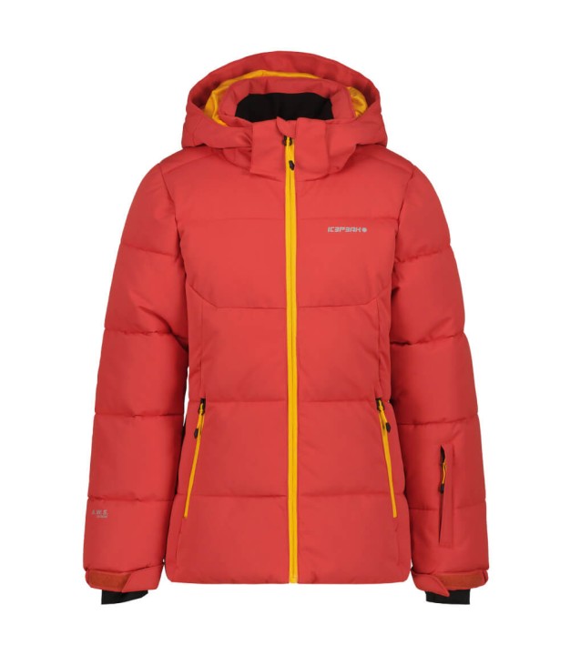 Icepeak Loris Jr Girls Padded Winter Jacket, Cranberry