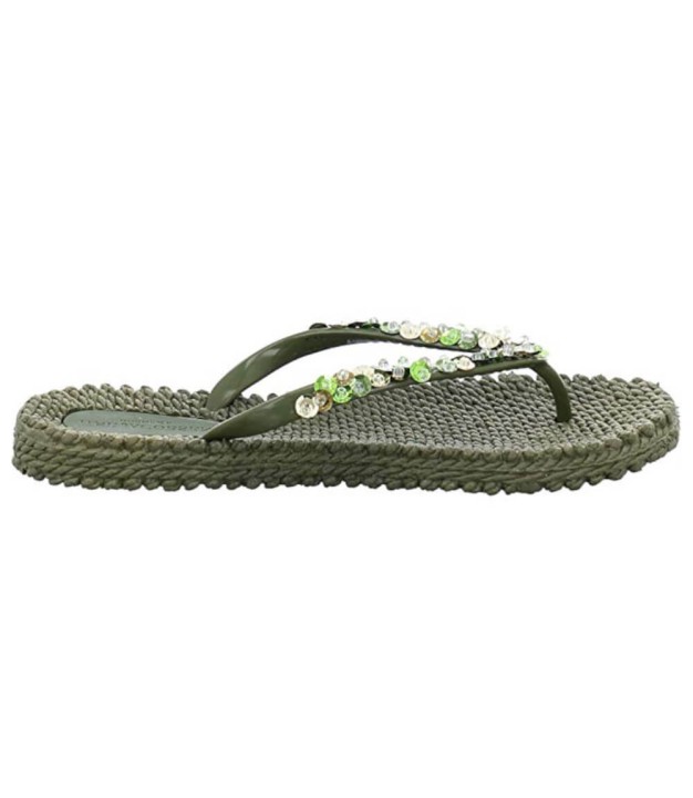 Ilse Jacobsen Women Flip Floops Beet02, Green
