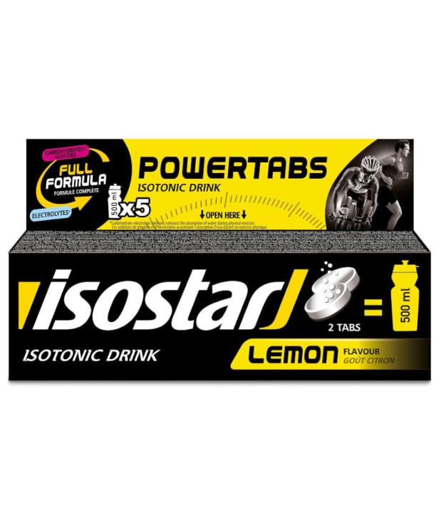 Isostar Powertabs Lemon Isotonic (10x12g)