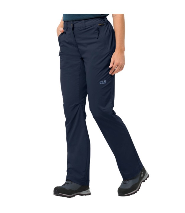 Jack Wolfskin Activate Light Women's Softshell Trousers, Midnight Blue