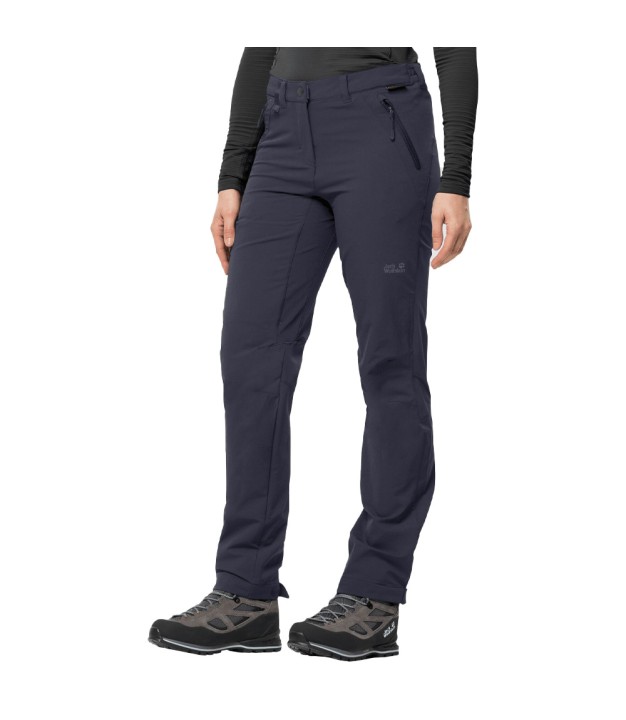 Jack Wolfskin Activate XT Women Softshell Trousers, Graphite