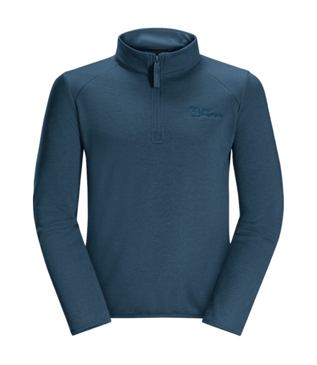 Jack Wolfskin Aktivo Halfzip Kids, Dark Sea