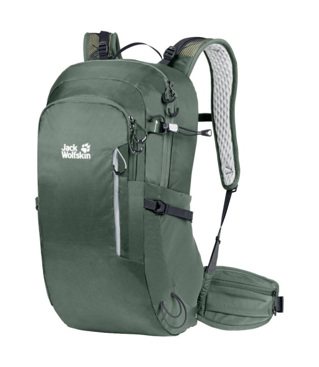 Jack Wolfskin Athmos Shape 24 Lightweight Hiking Pack, Hedge Green