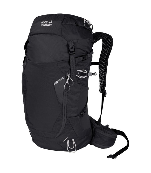 Jack Wolfskin Crosstrail 28 Lt, Hiking Backpack, Black