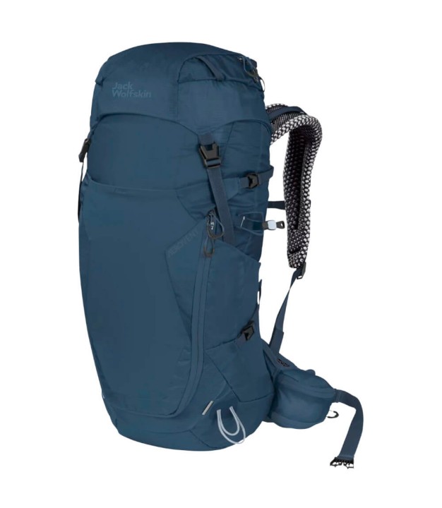 Jack Wolfskin Crosstrail 32 Lt Hiking Pack, Dark Sea