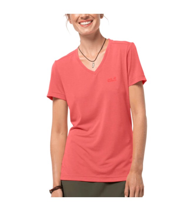 Jack Wolfskin Crosstrail Women's T-Shirt, Desert Rose