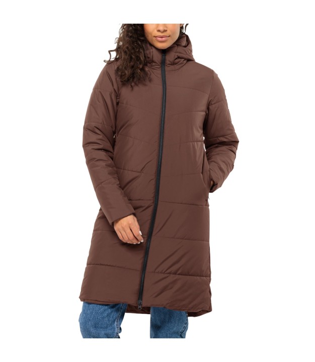 Jack Wolfskin Deutzer Women's Winter Coat, Wild Ginger