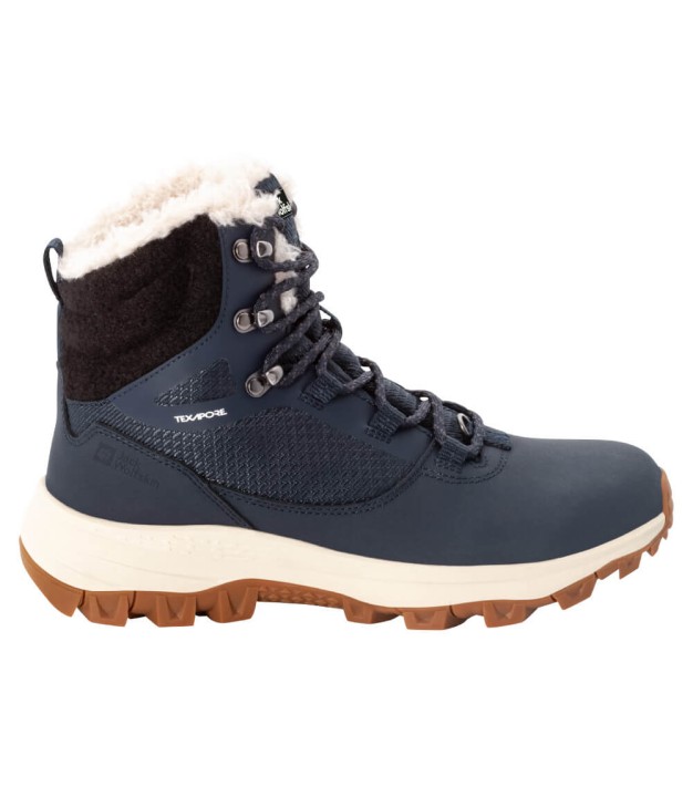 Jack Wolfskin Everquest Texapore High Women's Boots, Dark Blue/Off-White