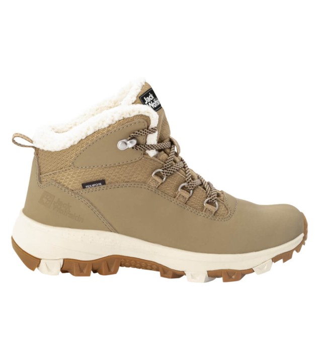 Jack Wolfskin Everquest Texapore Mid Women's Boots, Clay/Beige