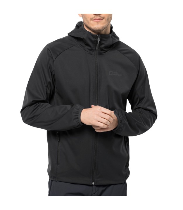 Jack Wolfskin Feldberg Hoody Men's Jacket, Black