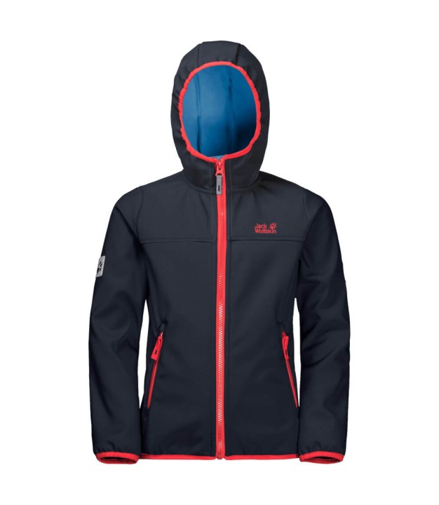 Jack Wolfskin Fourwinds Jacket, Night Blue | Bērnu Softshell Jaka