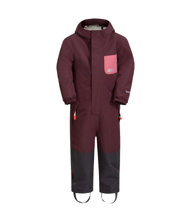 Jack Wolfskin Gleely 2l Ins Kids Overall, Boysenberry