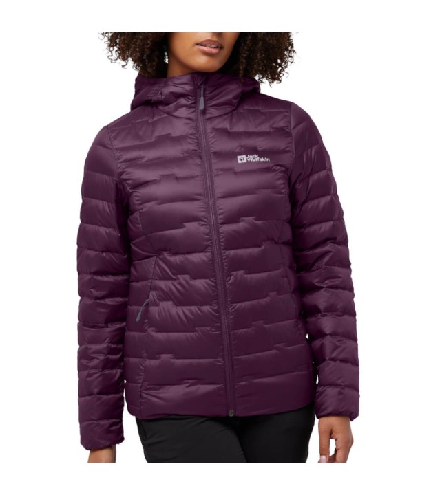 Jack Wolfskin Passamani Women's Rds Jacket, Midnight Plum