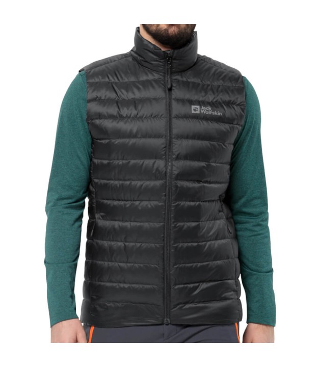 Jack Wolfskin Pilvi Down Men's Vest, Black