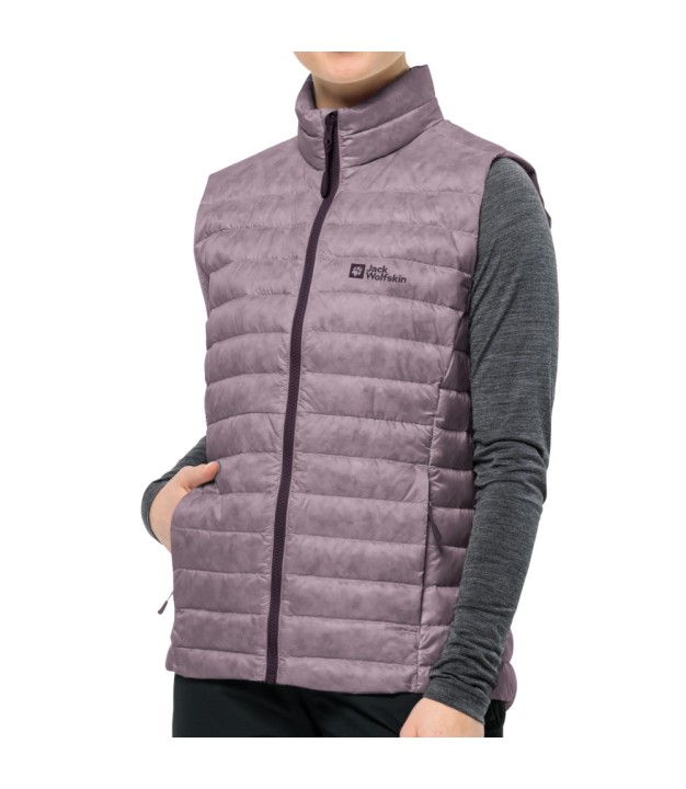 Jack Wolfskin Pilvi Down Women's Vest, Wild Blossom