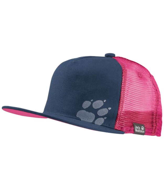 Jack Wolfskin Rib Paw Kids Cap, Dark Indigo