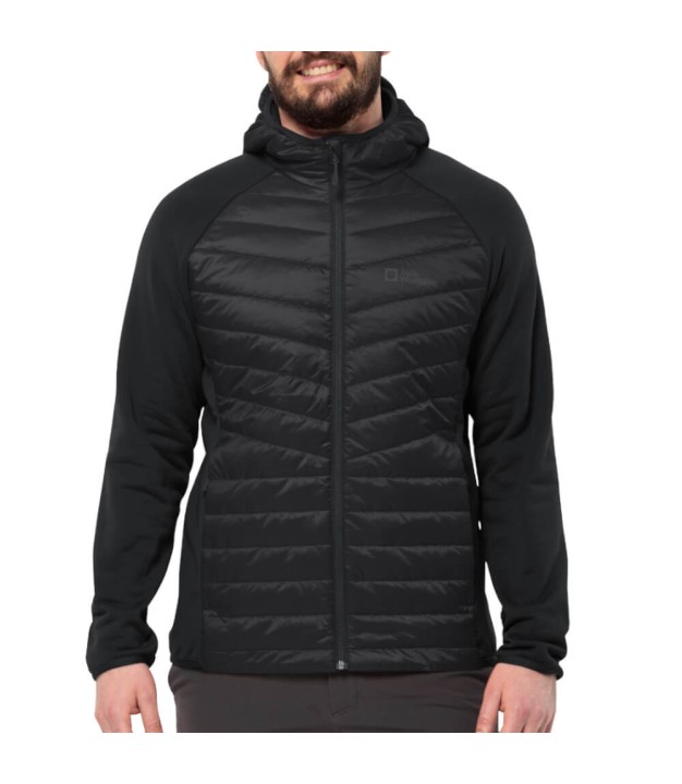 Jack Wolfskin Routeburn Pro Hybrid Men's Jacket, Black