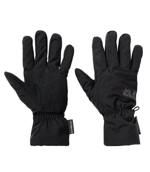 Jack Wolfskin Stormlock Highloft Unisex Gloves, Black