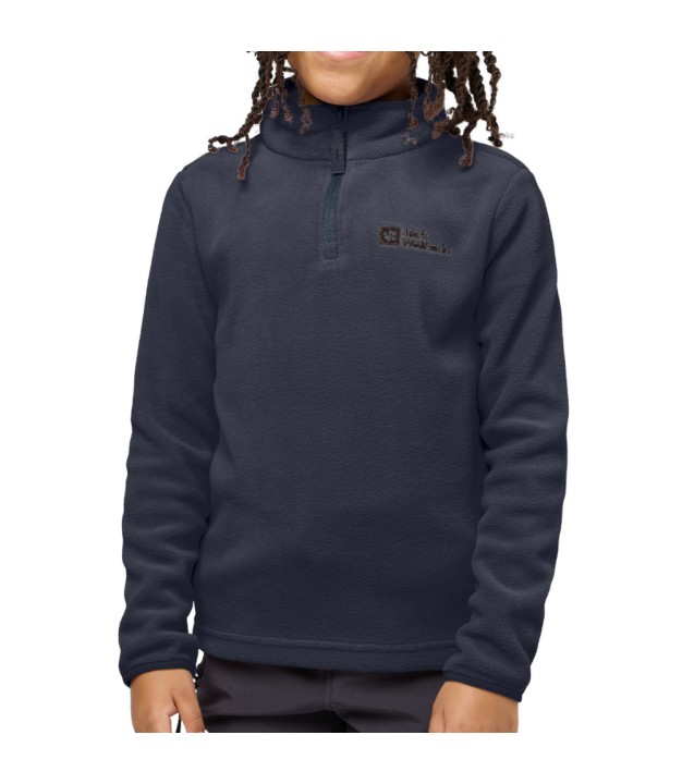 Jack Wolfskin Taunus Kids Halfzip, Night Blue