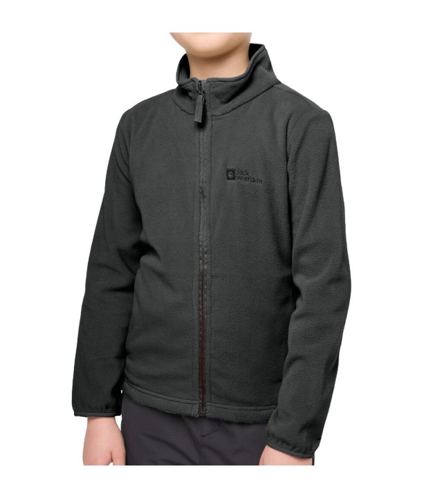 Jack Wolfskin Taunus Kids Jacket, Granite Black