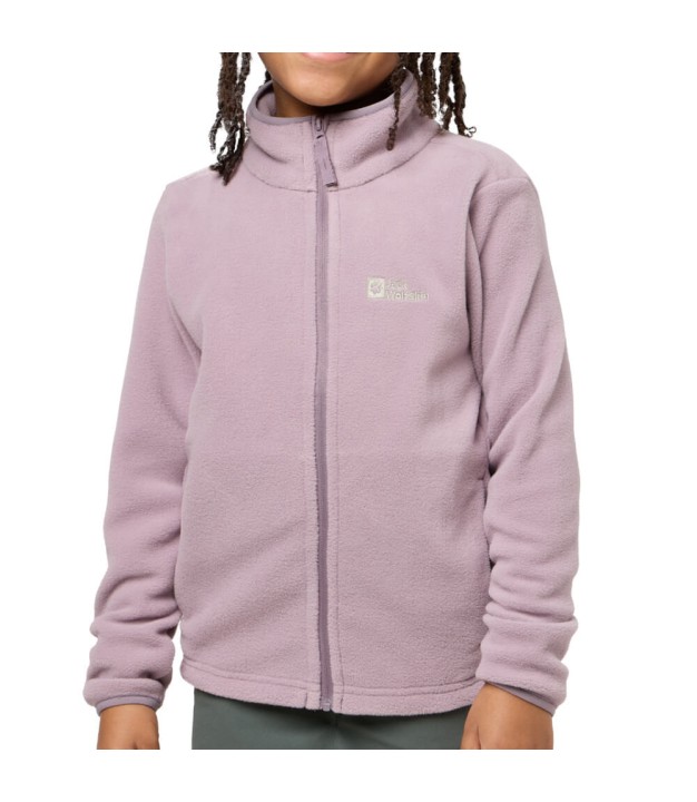 Jack Wolfskin Taunus Kids Jacket, Granite Bloosom