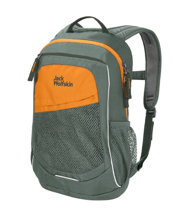 Jack Wolfskin Track Jack Kids Packpack, Hedge Green