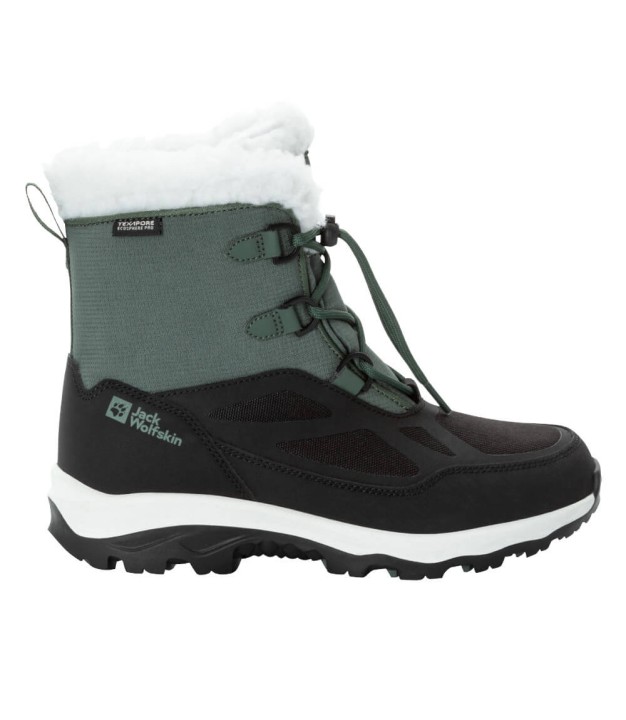 Jack Wolfskin Vojo Shell Xt Texapore Mid Kids Boots, Slate Green