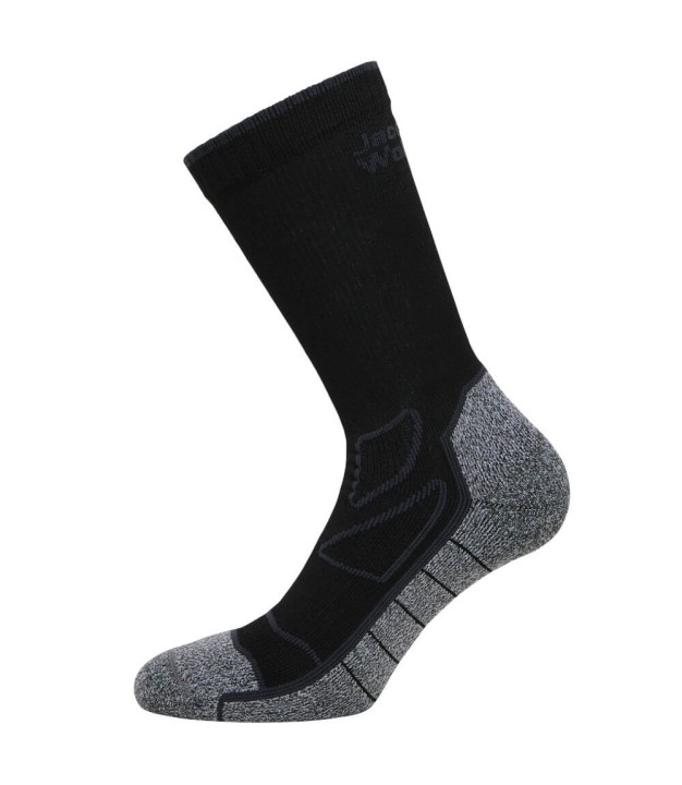 Jack Wolfskin Vojo Sock Cl C, Black