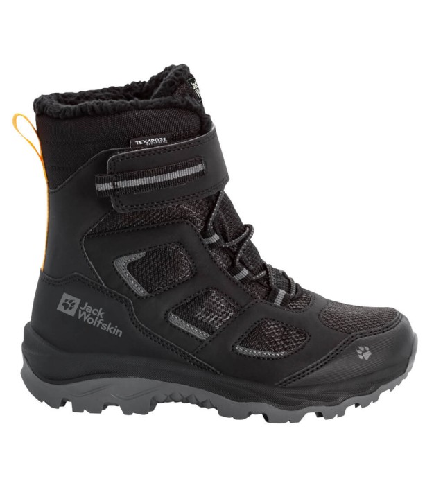 Jack Wolfskin Vojo Wt Texapore High Kids Boots, Phantom/Burly Yellow XT