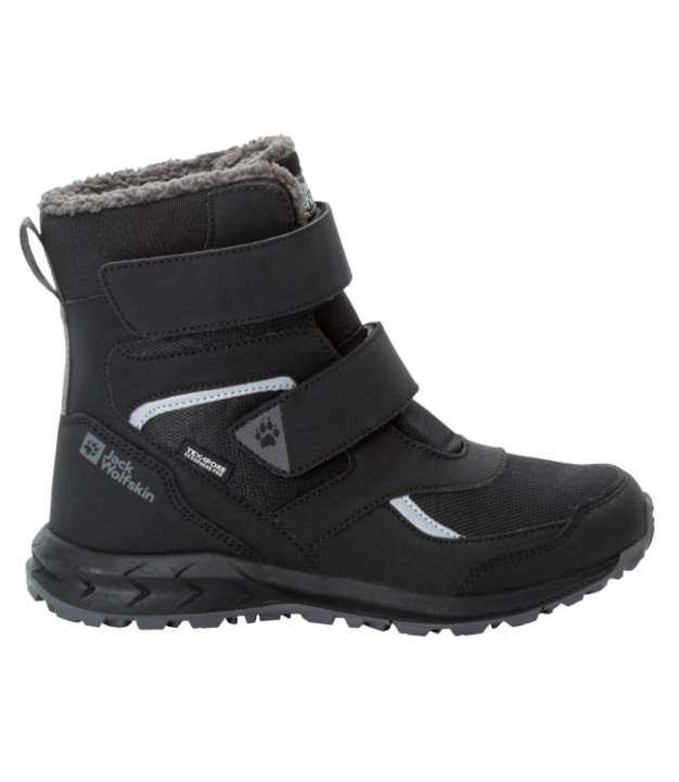 Jack Wolfskin Woodland Wt Texapore High Vc Kids Boots, Black