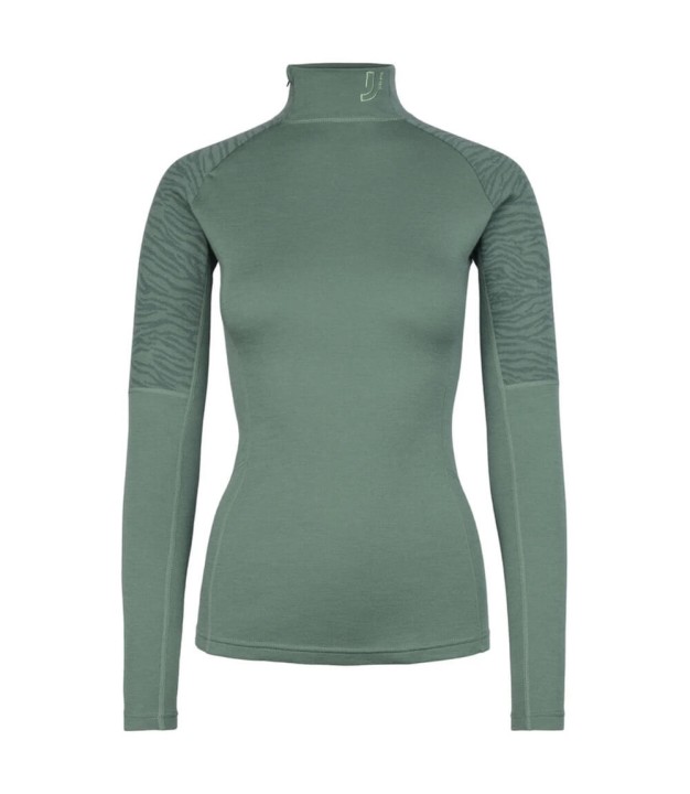 Johaug Elevate Merino Wool Women's HZ, Leaf