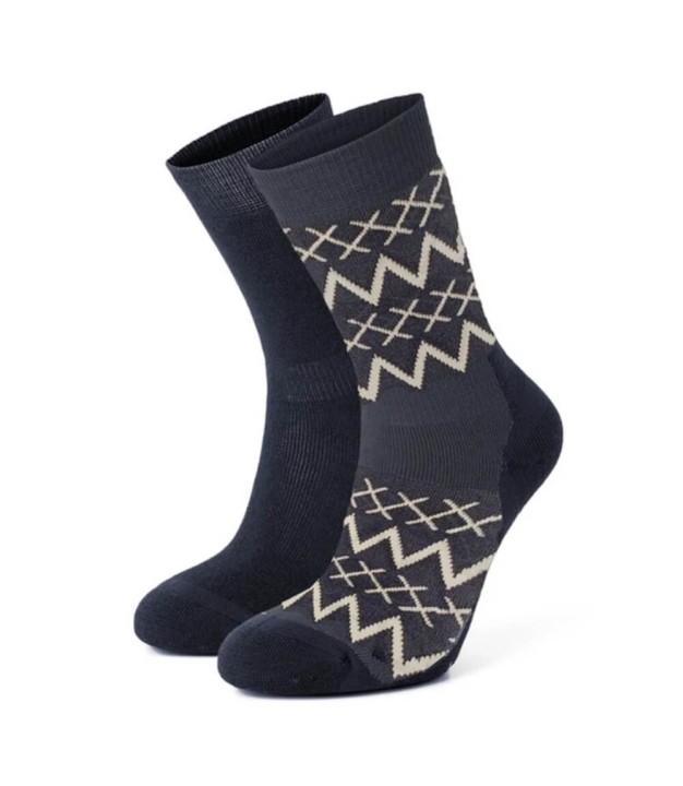 Johaug Wool Socks 2pk, Dark Blue