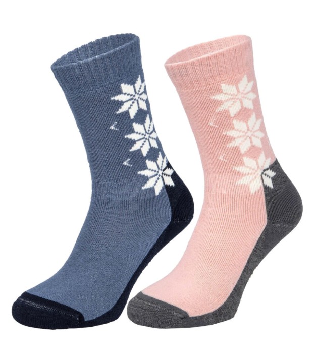 Kari Traa KT Wool Women's Thermo Socks, 2PK, Fai